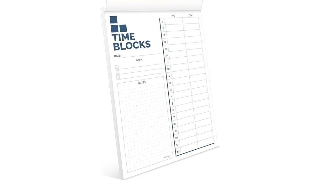 daily time management planner