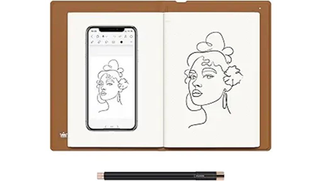 digital drawing tablet notebook