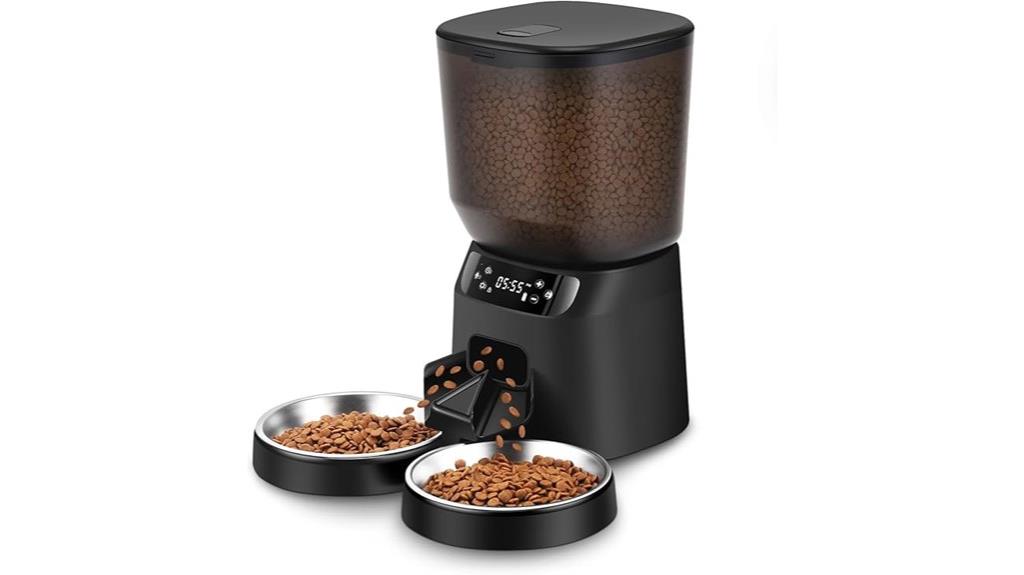 dual cat 5l automatic feeder