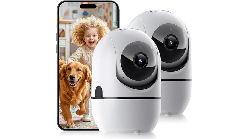 dual wifi indoor cameras