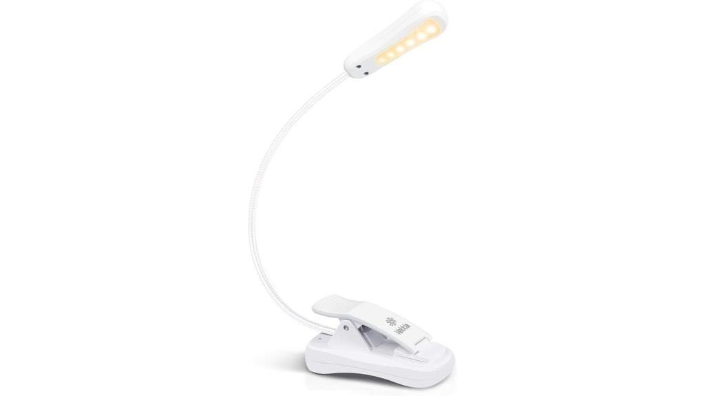 elegant white rechargeable light