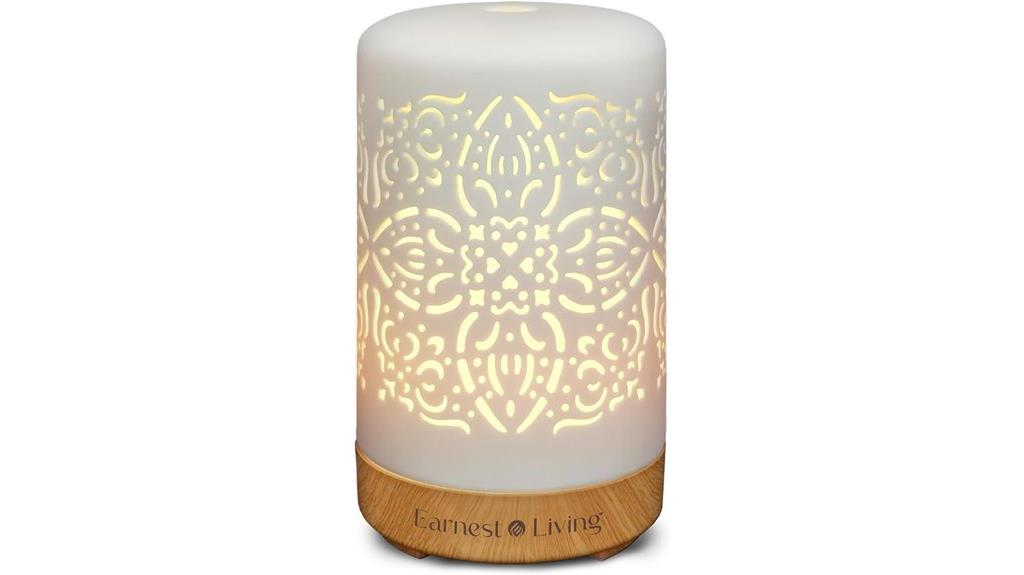 essential oil diffuser with night lights