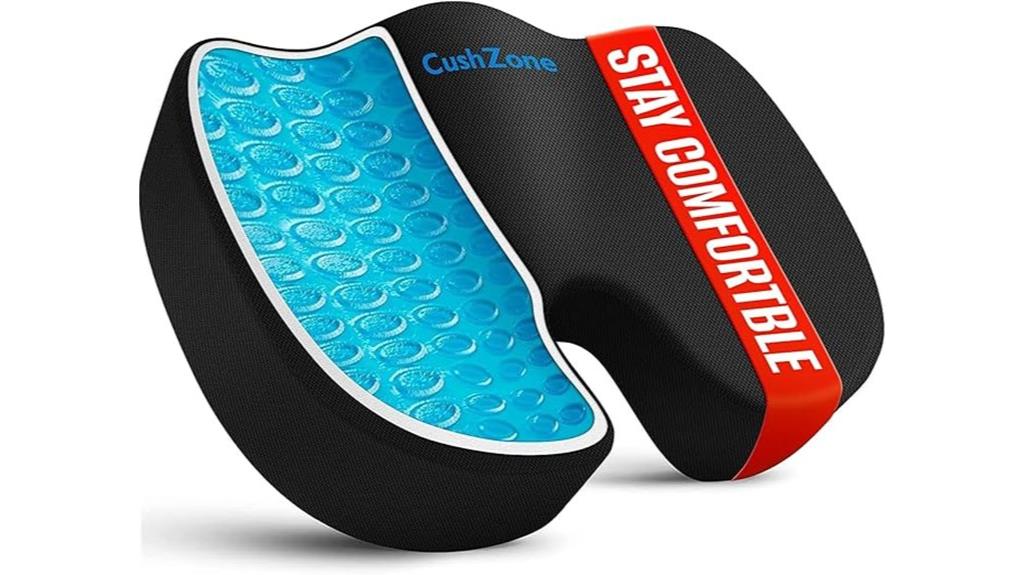 gel memory foam chair