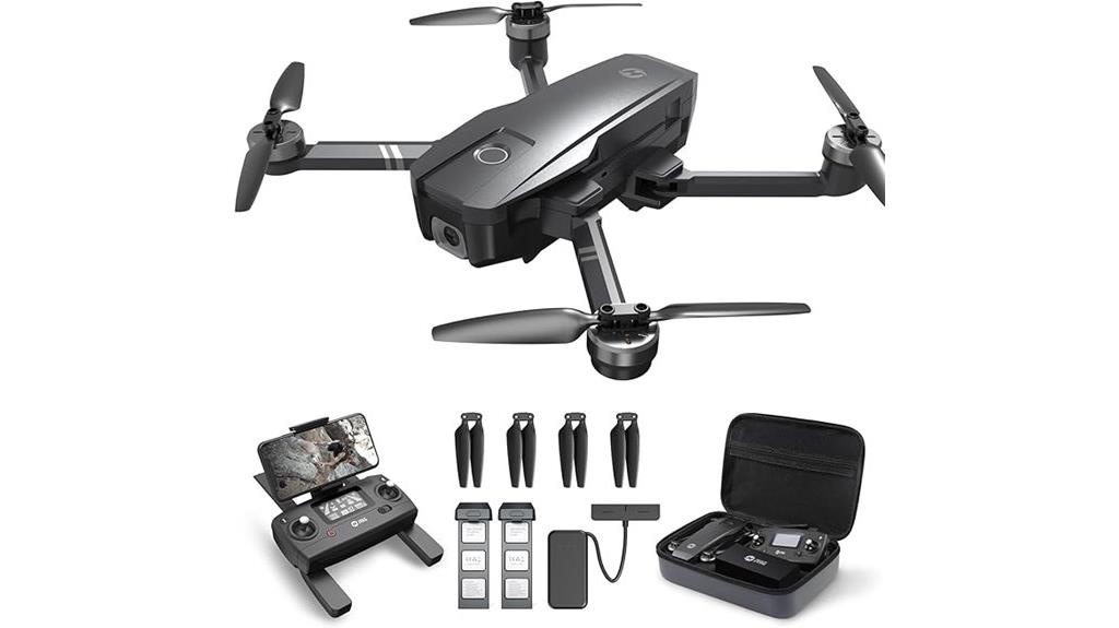 gps enabled 4k foldable drone