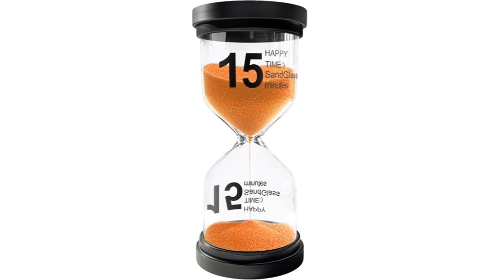 kids 15 minute sand timer