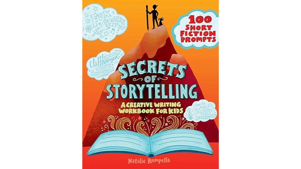 kids storytelling creative workbook