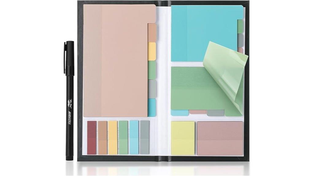large transparent sticky notes