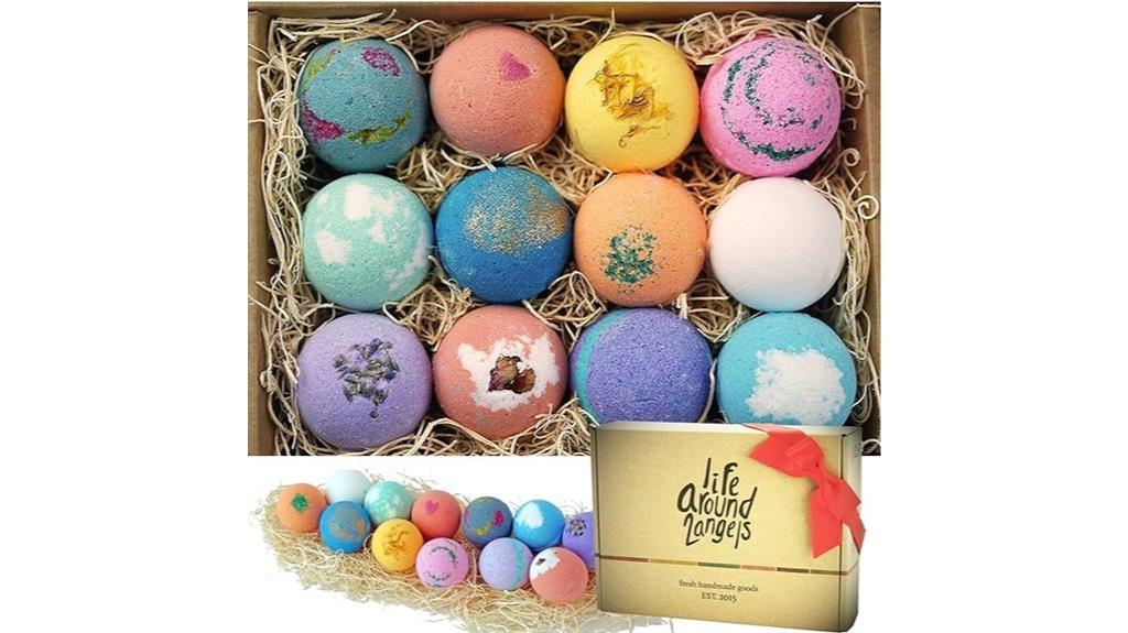 luxury bath bomb gift set