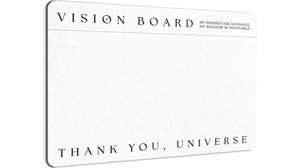 luxury inspirational display board