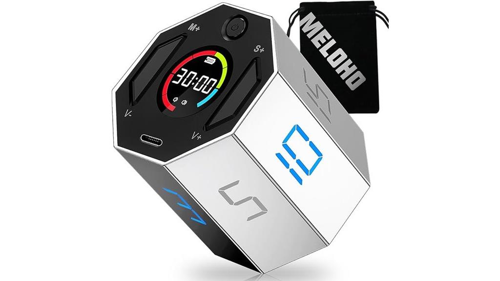 magnetic flip pomodoro timer
