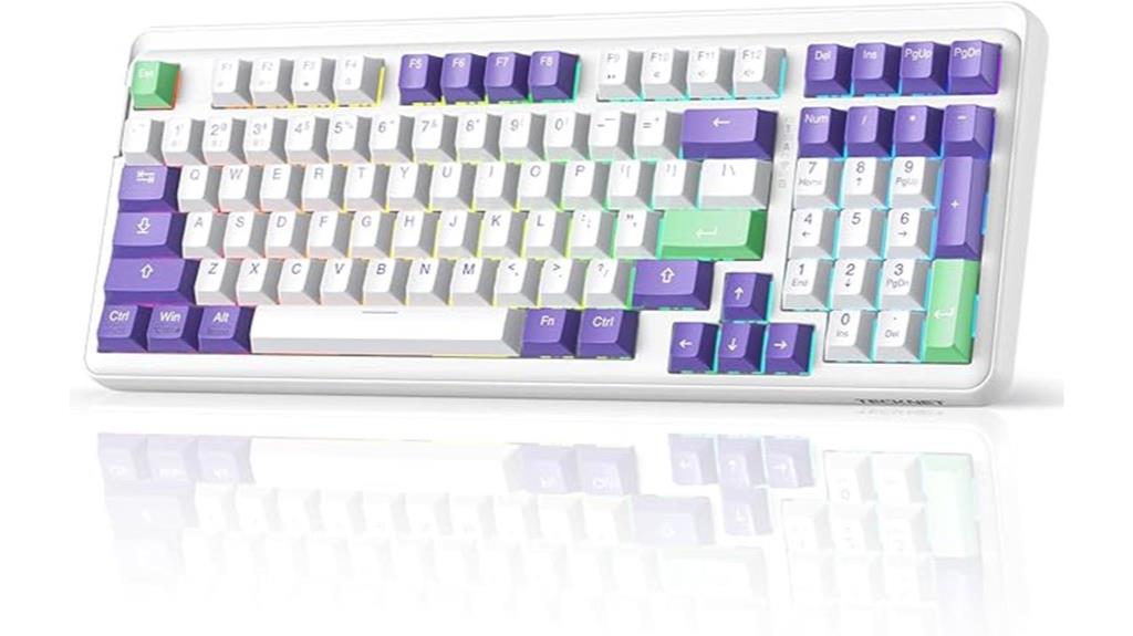 mechanical rgb tri mode keyboard