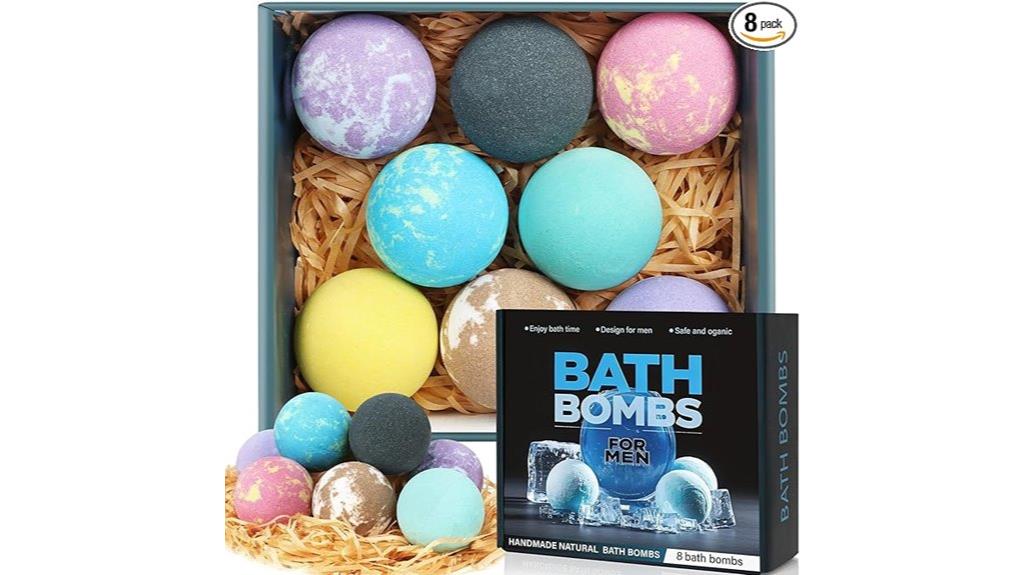 men s organic bath bombs
