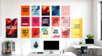 motivational wall poster collection
