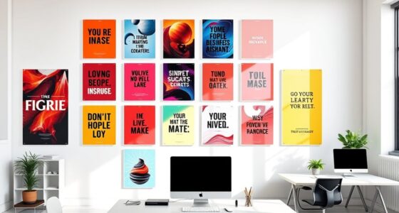 motivational wall poster collection