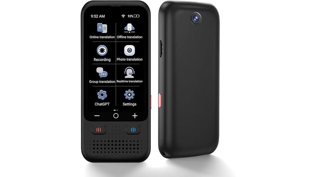 multilingual offline translator device