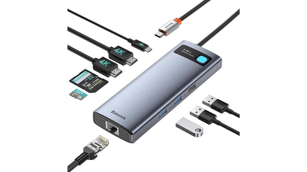 nine in one dual hdmi