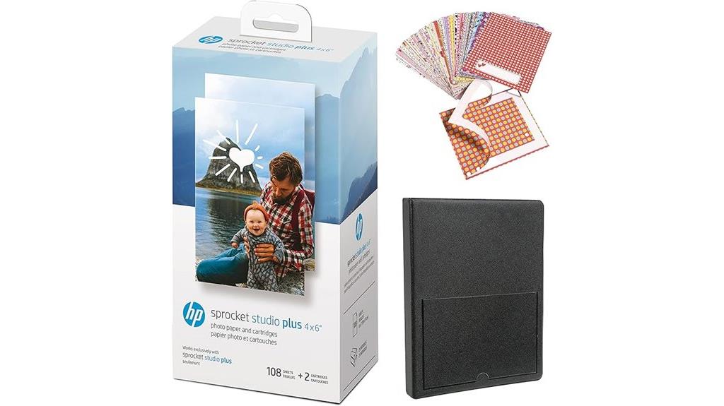photo paper and cartridge bundle