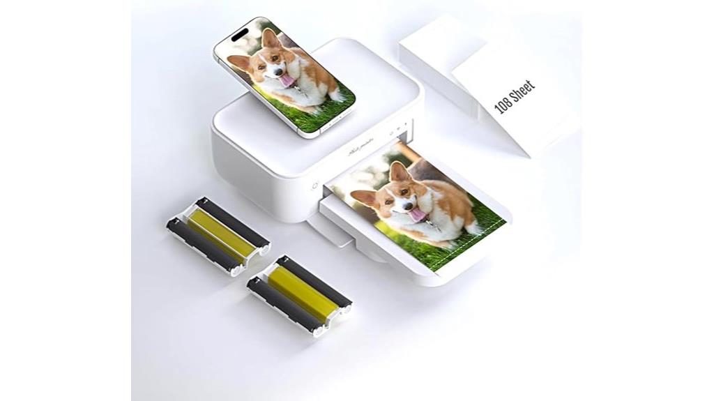 portable 4x6 photo printer