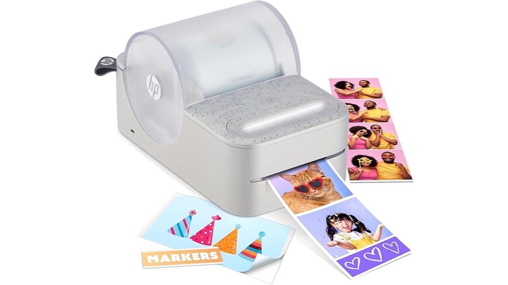 portable panoramic photo printer