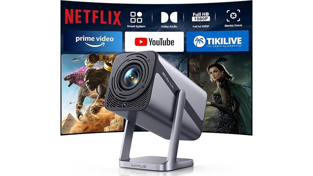 portable wifi bluetooth projector