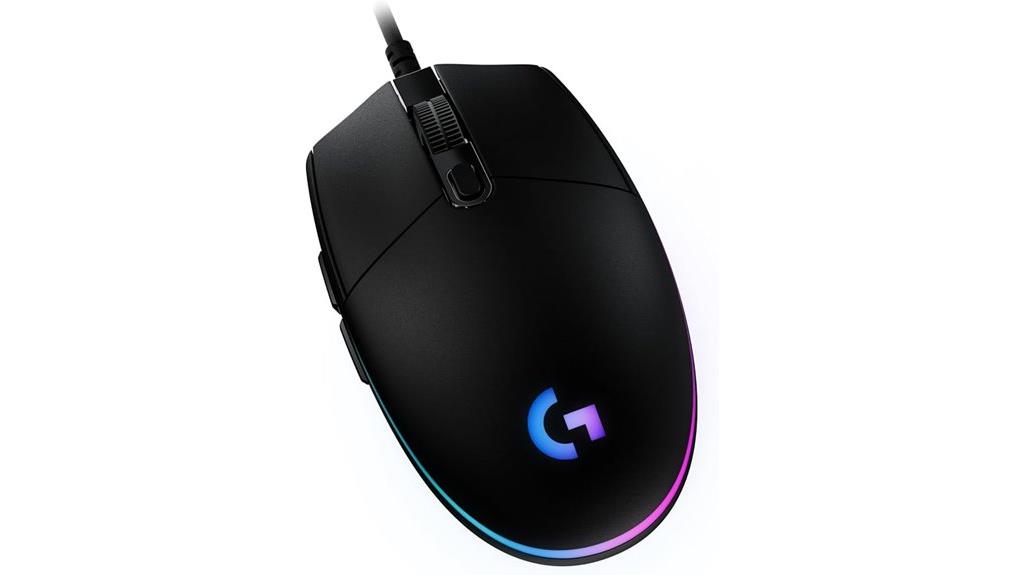 rgb programmable wired mouse