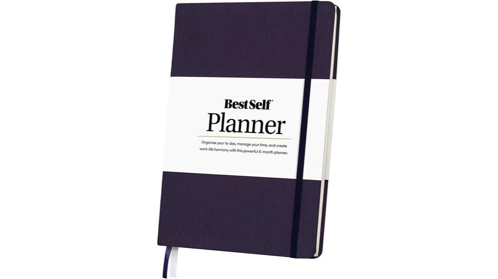 six month undated planner