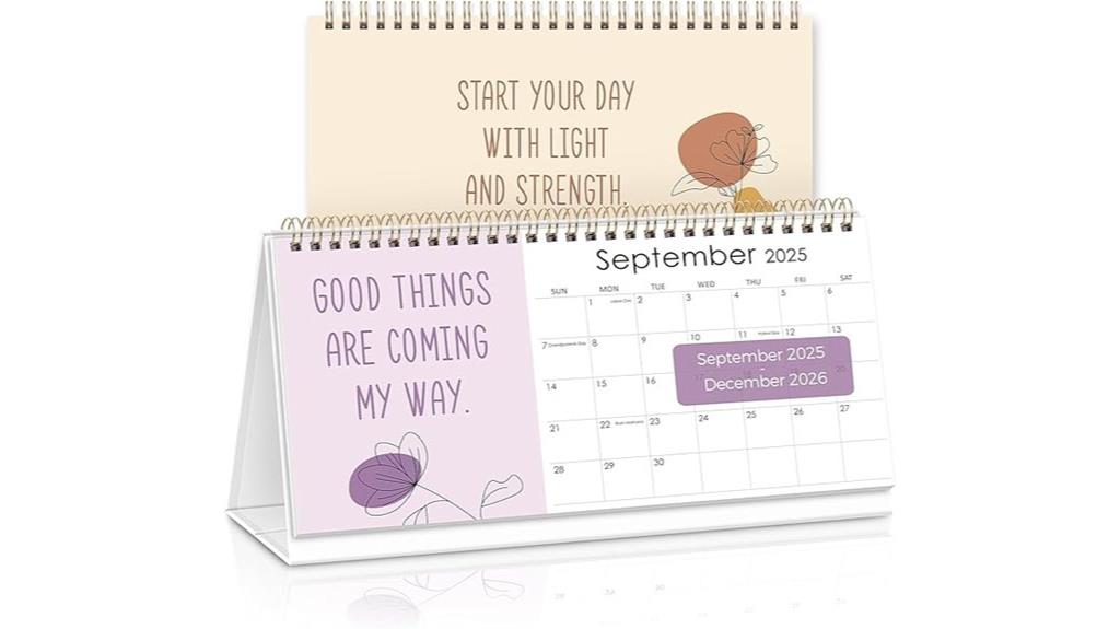 small desk calendar