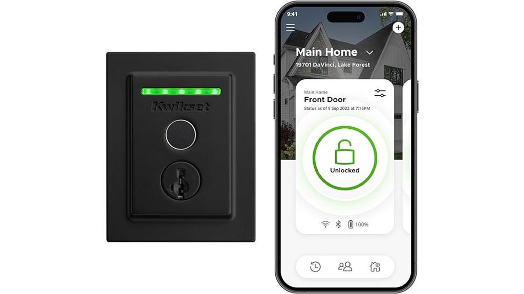 smart fingerprint wi fi lock