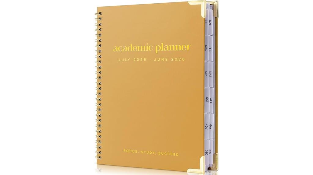 stylish school year planner