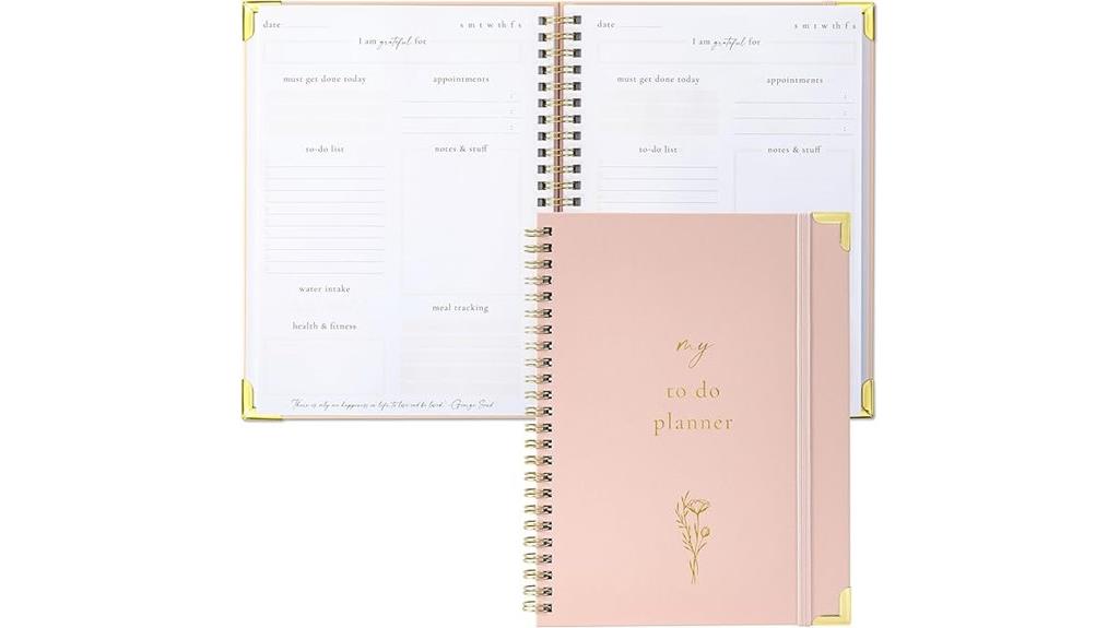 stylish task management notebook