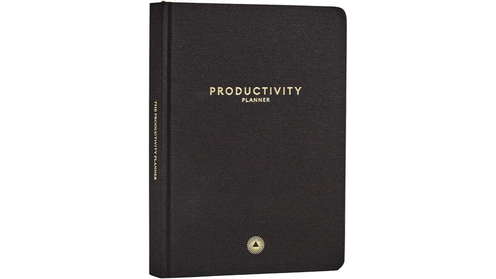 three month productivity planner
