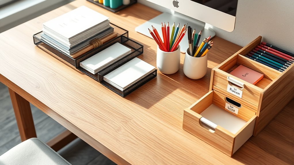 top paperwork desk organizers