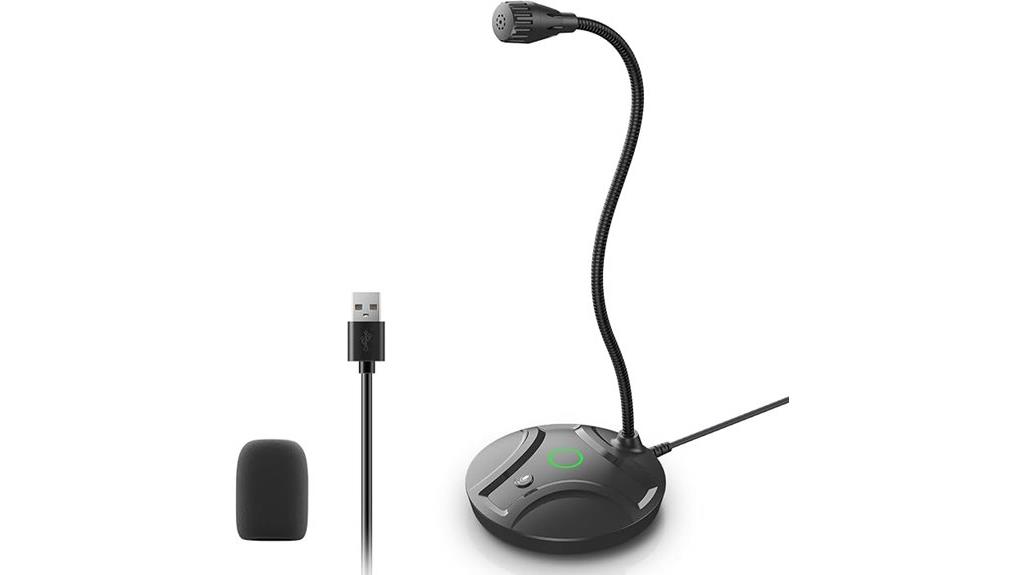 usb microphone with mute