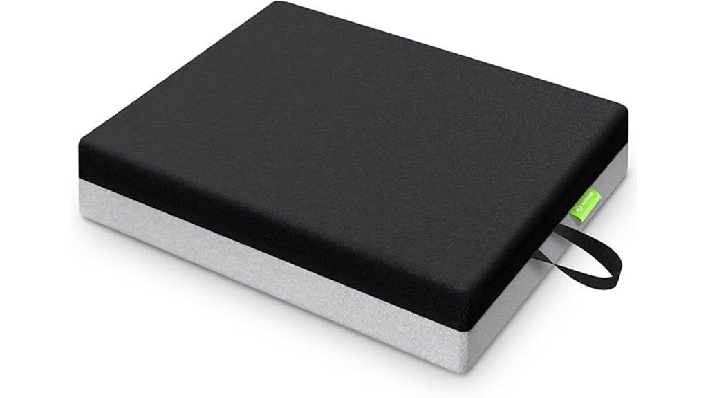 ventilated memory foam cushion