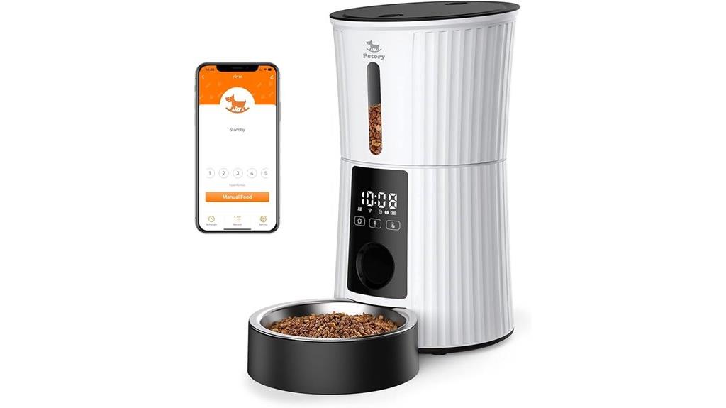 wi fi pet food dispenser