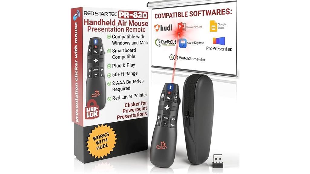 wireless presentation clicker