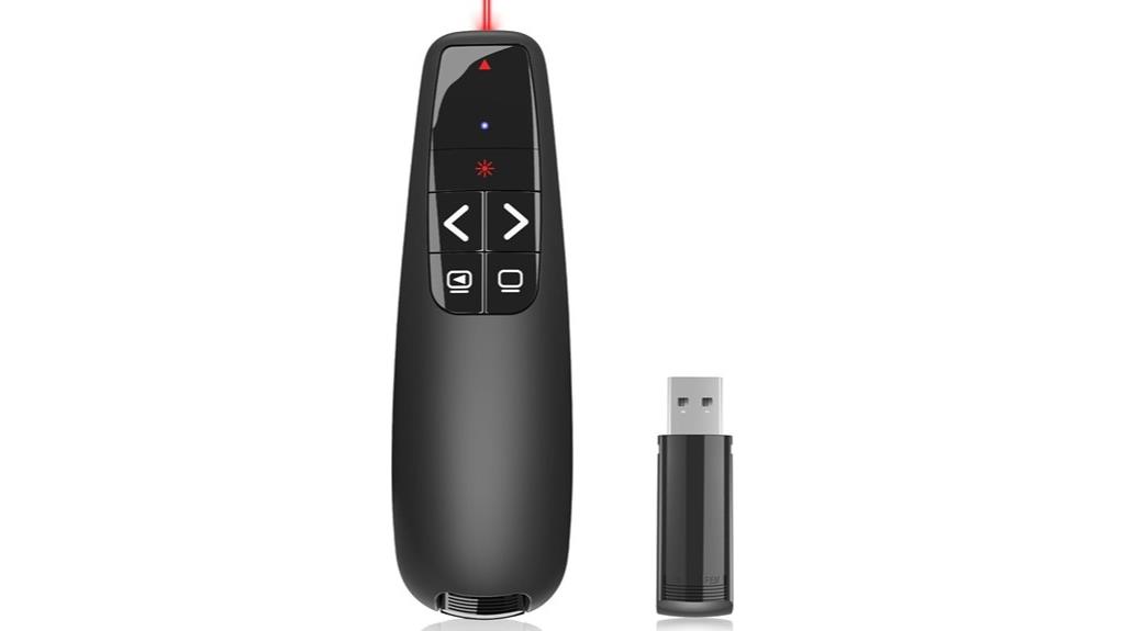 wireless presentation remote control