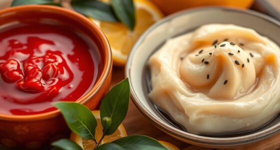 asian condiments and flavors