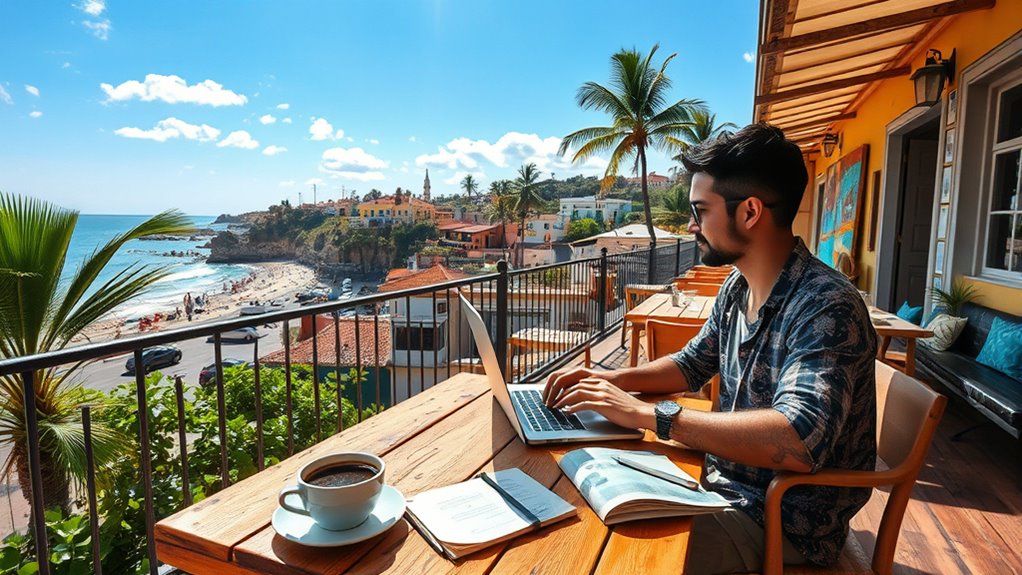 balance work and travel