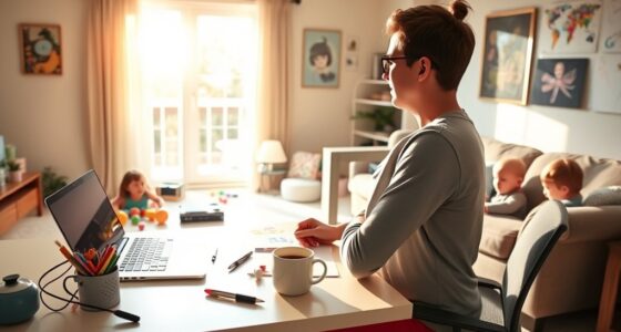 balancing parenting and remote work