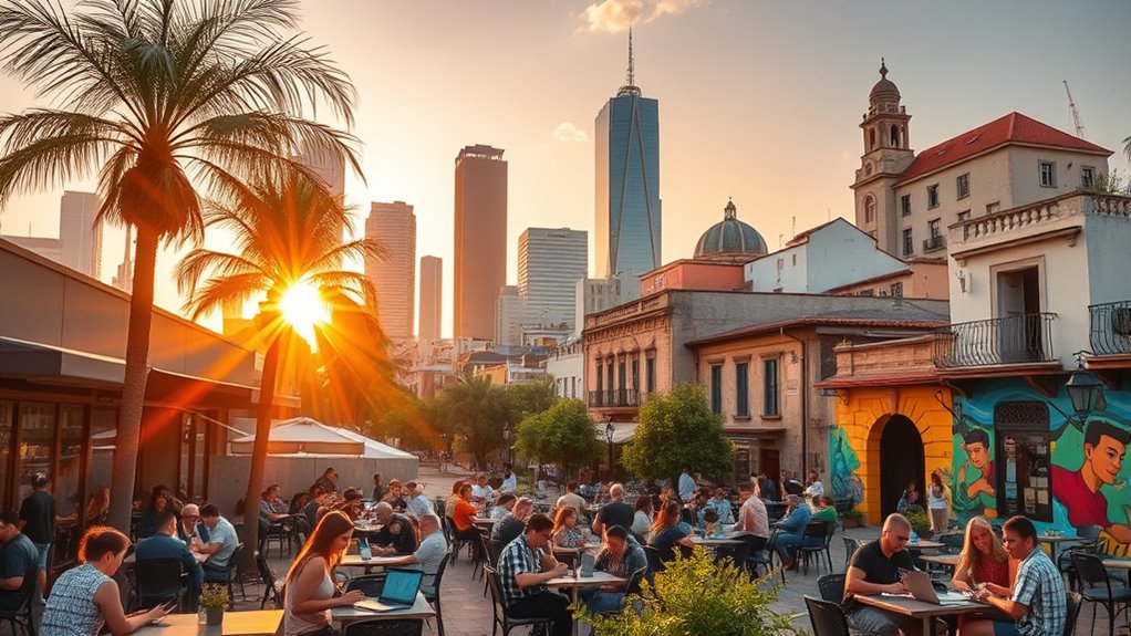 best cities for remote nomads