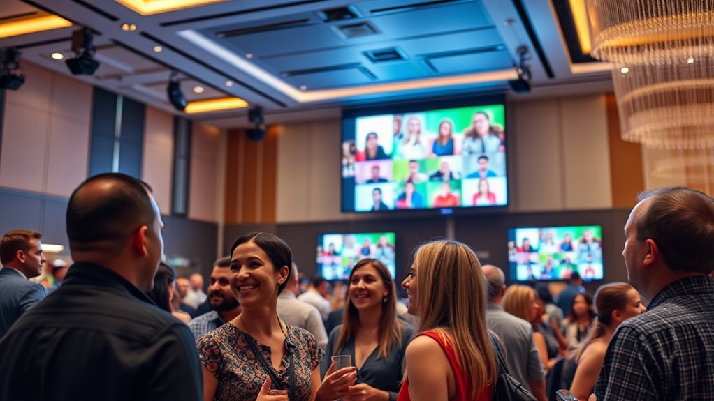 blending in person virtual engagement