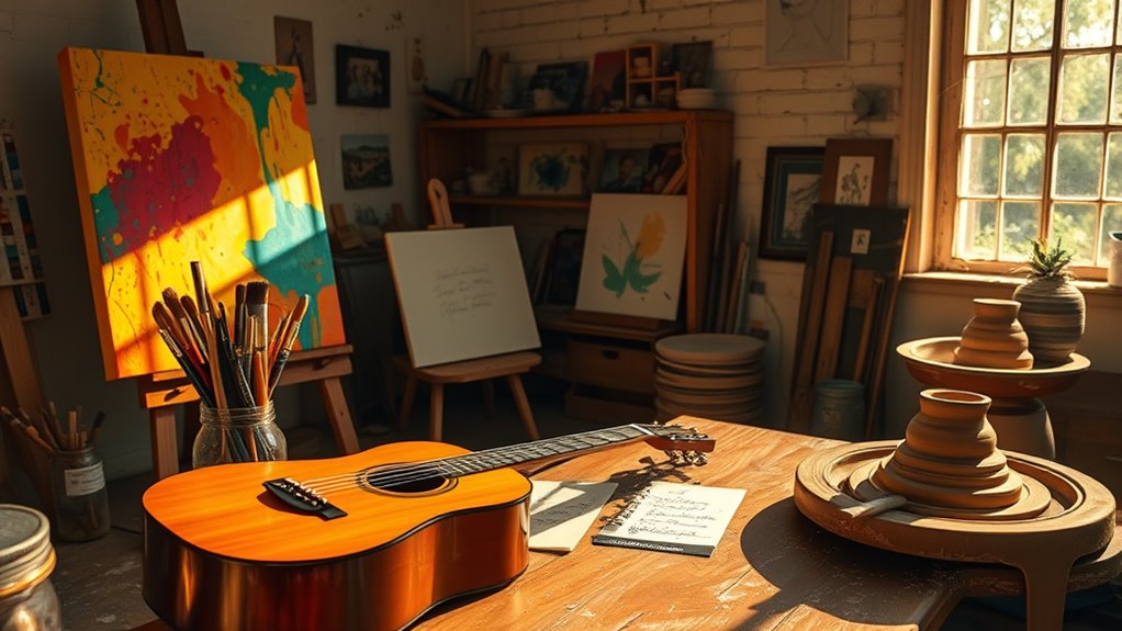 creative hobbies boost emotional well being