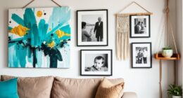 decorate walls with art