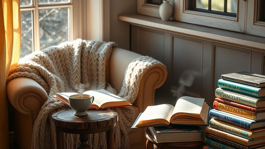 establish consistent reading routine