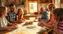 establishing family customs and rituals