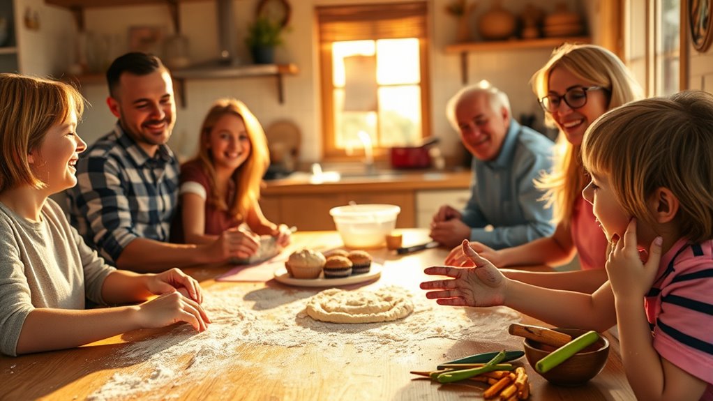 establishing family customs and rituals