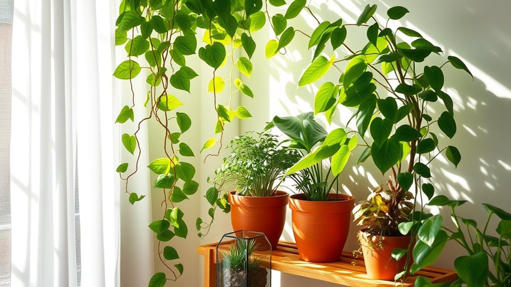 indoor plants improve mood