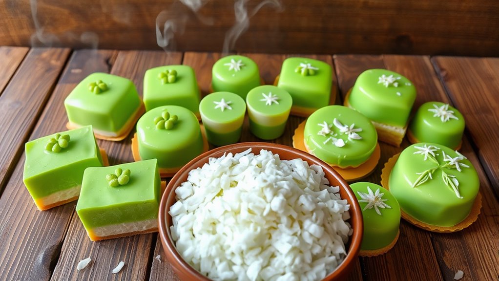 pandan desserts delightfully vibrant