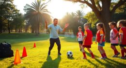 part time sports coaching